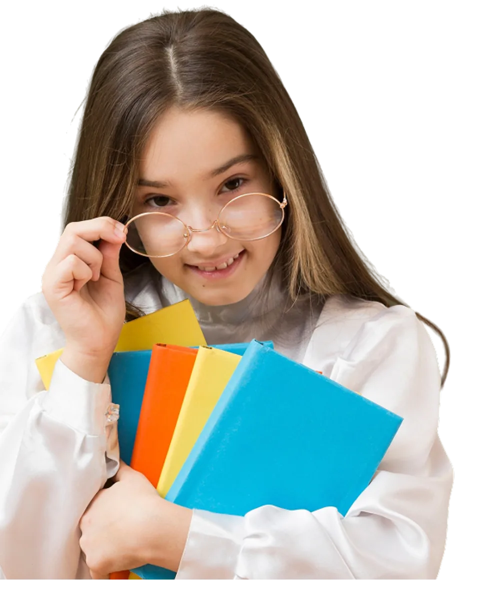 Happy student